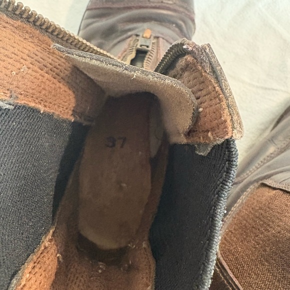 Kids Brown Riding Boots - Picture 6 of 7